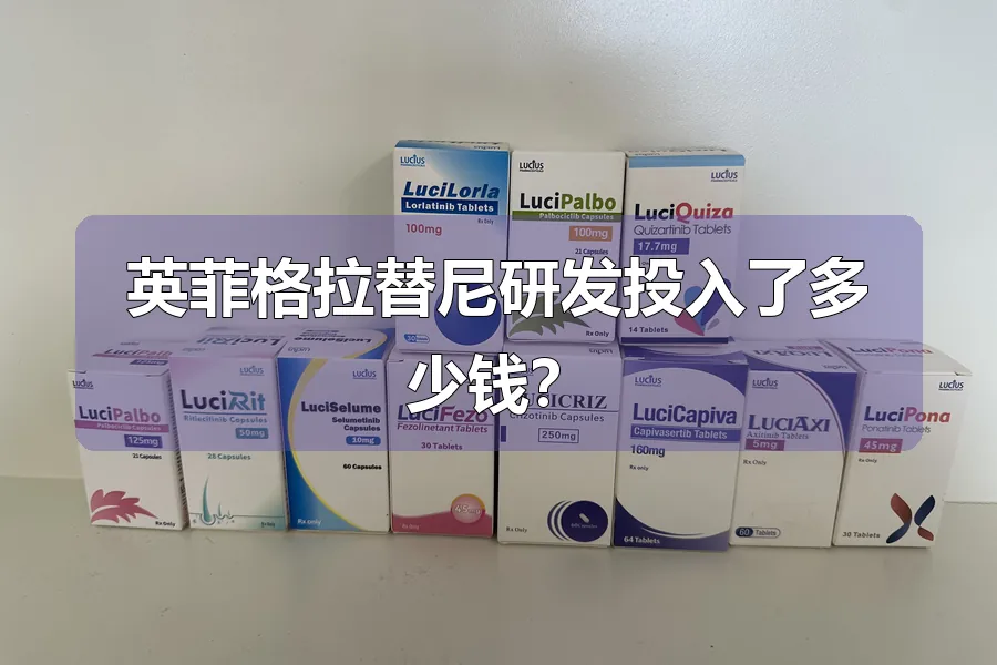 英菲格拉替尼研发投入了多少钱？